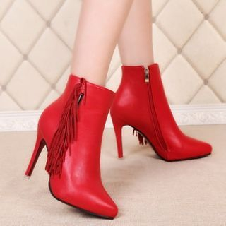 Moonlit Valley Fringed Shoe Boots