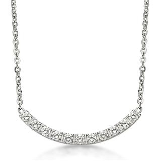 Kenny & co. Full Crystal Penant with Necklace Steel - One Size