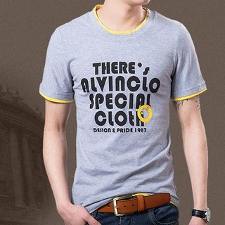 Chic Maison Short-Sleeve Printed T-Shirt