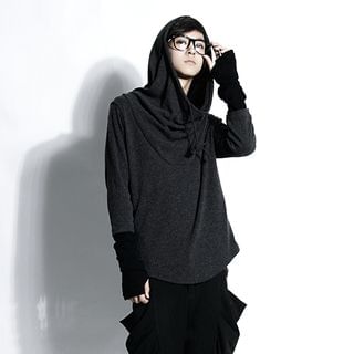 Rememberclick Hooded Long-Sleeve Top