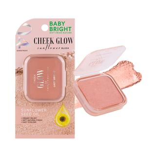 Baby Bright - Cheek Glow Sunflower Blush 04 Queen Peach