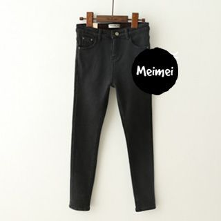 Meimei Fleece Lined Skinny Jeans
