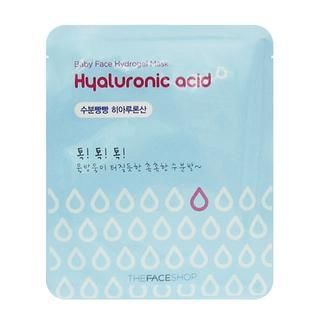 The Face Shop Baby Face Hydrogel Mask Hyaluronic Acid 1sheet