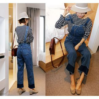ssongbyssong Washed Denim Jumpsuit