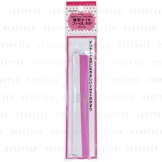 Loujene - Thin Nail File Pink 1 pc