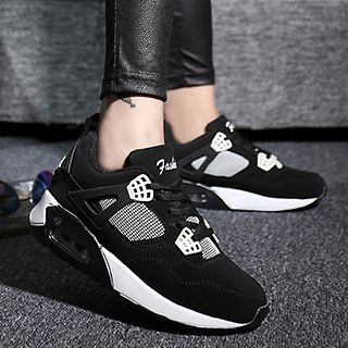 YAX Couple Contrast Sneakers