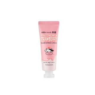 Kwailnara - Hand & Nail Cream - 7 Types Vitalizing Milk Strawberry