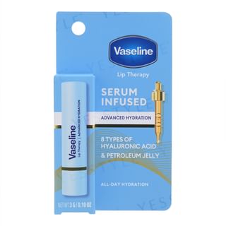 Vaseline - Lip Therapy Serum Infused Advanced Hydration 8 Types Of Hyaluronic Acid & Petroleum Jelly Lip Balm 3G