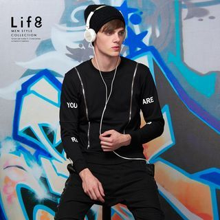 Life 8 Zip Details Pullover