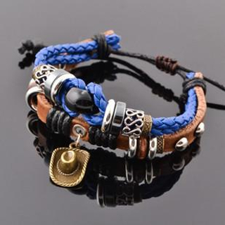 Trend Cool Charmed Woven Bracelet