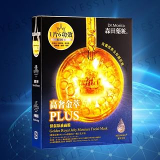 Dr. Morita - Golden Royal Jelly Moisture Facial Mask 4 pcs