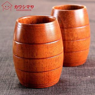 Kawa Simaya Barrel-Shape Wooden Cup