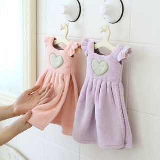 Lazy Corner Dress Shaped Hand Towel