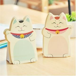 Hera's Place Fortune Cat Sticky Notes