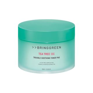 Bring Green - Tea Tree Cica Trouble Soothing Toner Pad 90 Pads