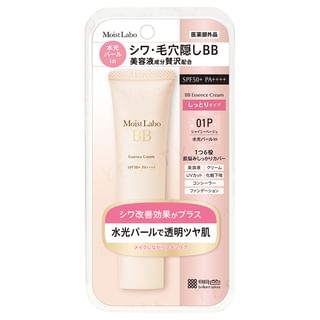 Meishoku Brilliant Colors - Moist Labo Bb Essence Cream Spf 50+ Pa++++ 01P Shiny Beige - 30G