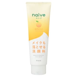 Kracie - Naive Makeup Removal Face Wash Yuzu Ceramide - 200g