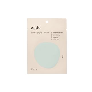 Ondo - Caffeine & Green Tea Antioxidant Eye Patches 2 Pads 2 Pads