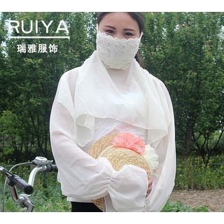 Tusale Lace Cape with Mask