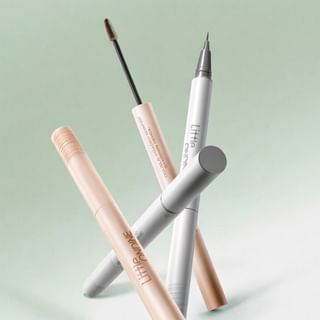 LITTLE ONDINE - 2 in 1 Liquid Eyebrow Pencil - 3 Colors #03 Light Brown