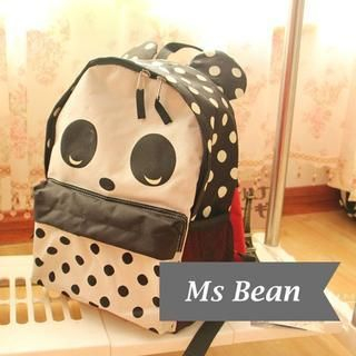 Ms Bean Dotted Cartoon Backpack