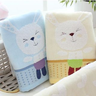 Lazy Corner Bunny / Bear Cotton Towel