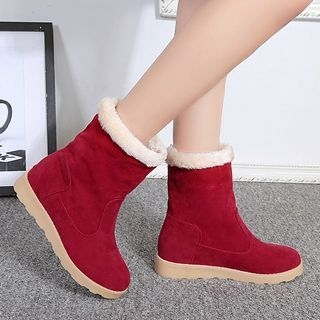 Lynnx Fleece-Lining Short Boots