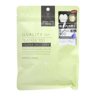Quality First - Derma Laser Super Teatree 100 Sheet Mask 7 Pcs