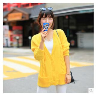 anzoveve Cable Knit Cardigan