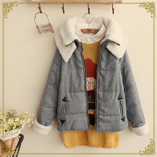 Fairyland Layered Collar Padded Jacket