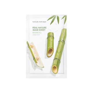 NATURE REPUBLIC - Real Nature Mask Sheet Bundle Set - 7 Types Bamboo