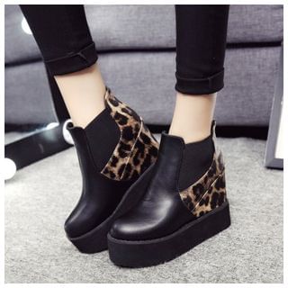 BAYO Platform Ankle Boots