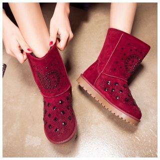 BAYO Studded Short Snow Boots