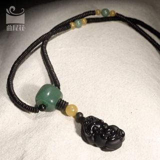 Zeno Stone Dangle Necklace