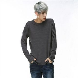 THE COVER Round-Neck M lange T-Shirt