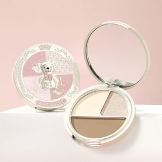 Art Value - Bear Knight 3-Color Contouring Palette - 2 Types 02# Vitality Peach - 12G
