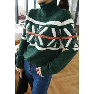 OZNARA Patterned Sweater