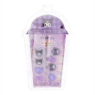 Bandai - Sanrio Kuromi Nail Art Parts 1 Set