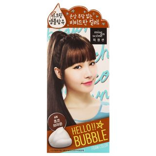 miseensc ne Hello Bubble Foam Color Choco Brown - No. 6N