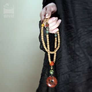 Zeno Stone Beaded Necklace