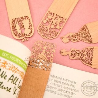 Eggshell Houseware Laser Cut Wooden Book Mark