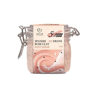 My Scheming - Spanish Rose Clay Body Scrub 200g
