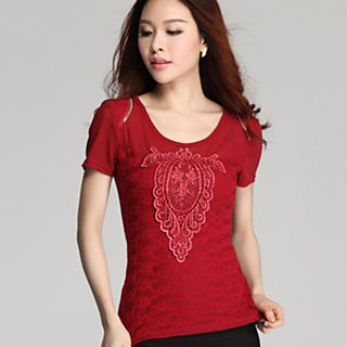 Rosa Isolde Lace Panel T-Shirt