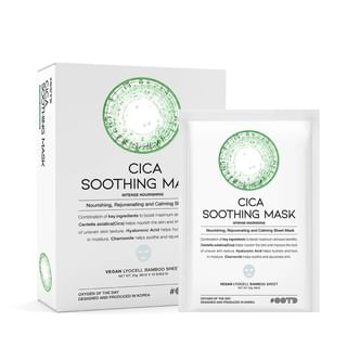 Ootd - Cica Soothing Mask Set 25G X 10 Sheets