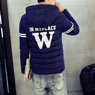 Jimboy Lettering Padded Jacket