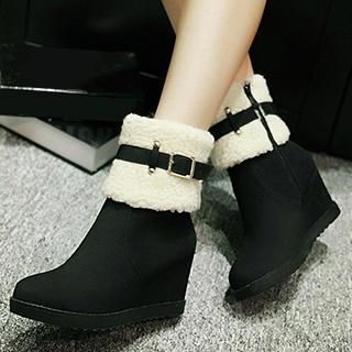 Gizmal Boots Fleece-lined Ankle Boots