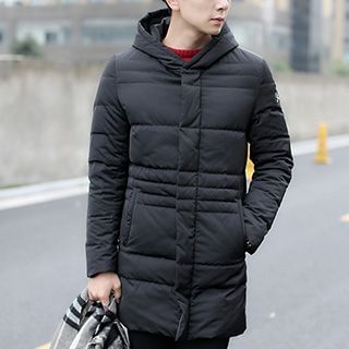 Chic Maison Hooded Down Coat