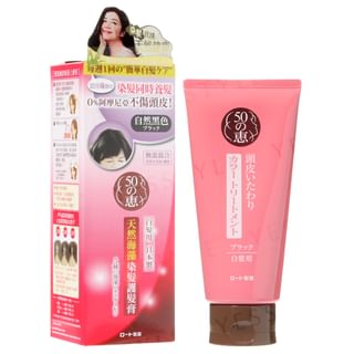 Rohto Mentholatum - 50 Megumi Hair Colorants Black 150g