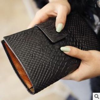 Rinka Doll Genuine Leather Long Wallet