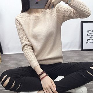 lilygirl Cable Knit Sweater